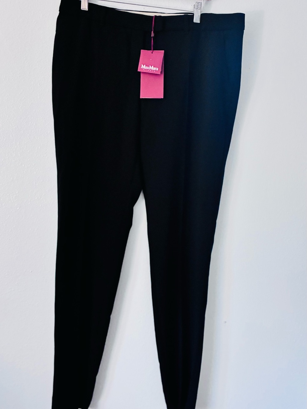 MaxMara Black Slim Skinny Trousers